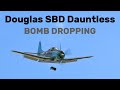 Douglas SBD Dauntless | BOMB DROPPING | 3m giant scale RC airplane | 4K | Holesov 2024