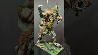 Beastmen Ghorgon #warhammer #beastmen #theoldworld #miniaturepainting #beastsofchaos #ageofsigmar
