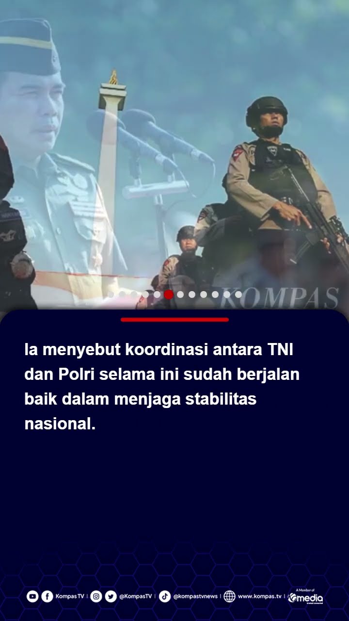 TNI Respons Wacana Polri Kembali di Bawah TNI atau Kemendagri #tni #polri #kemendagri #shorts