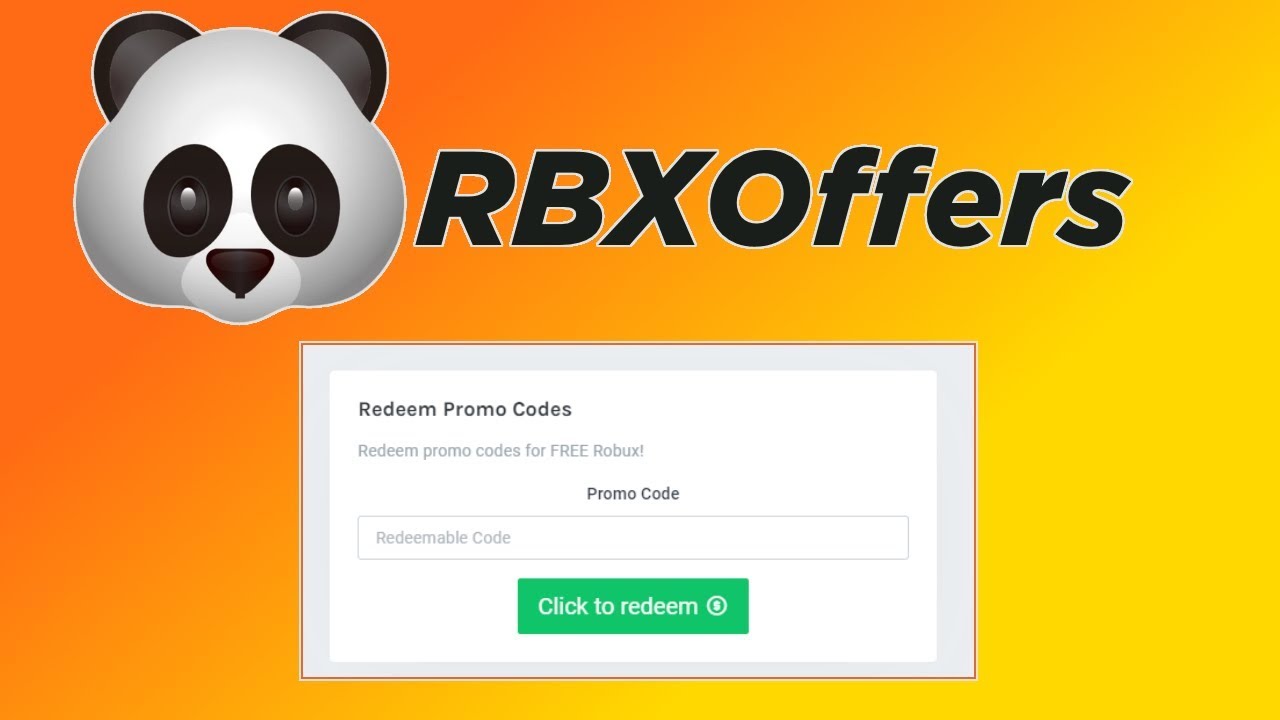 New Promo Codes For Rbxoffers Roblox Free Robux 2019 Youtube - roblox promo codes 2019 robux rbxoffers
