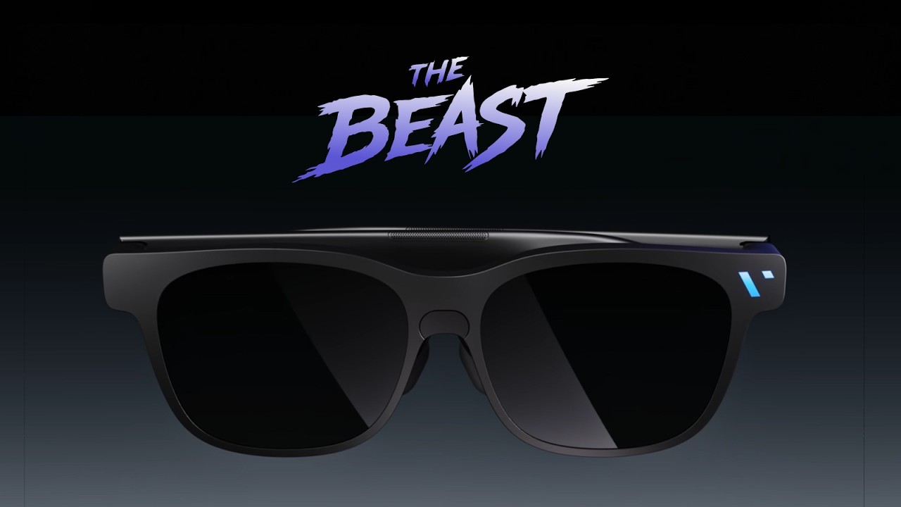VITURE XRグラス 黒 映像 VITURE Beast ― 完全進化を遂げた次世代XRグラス。 - YouTube