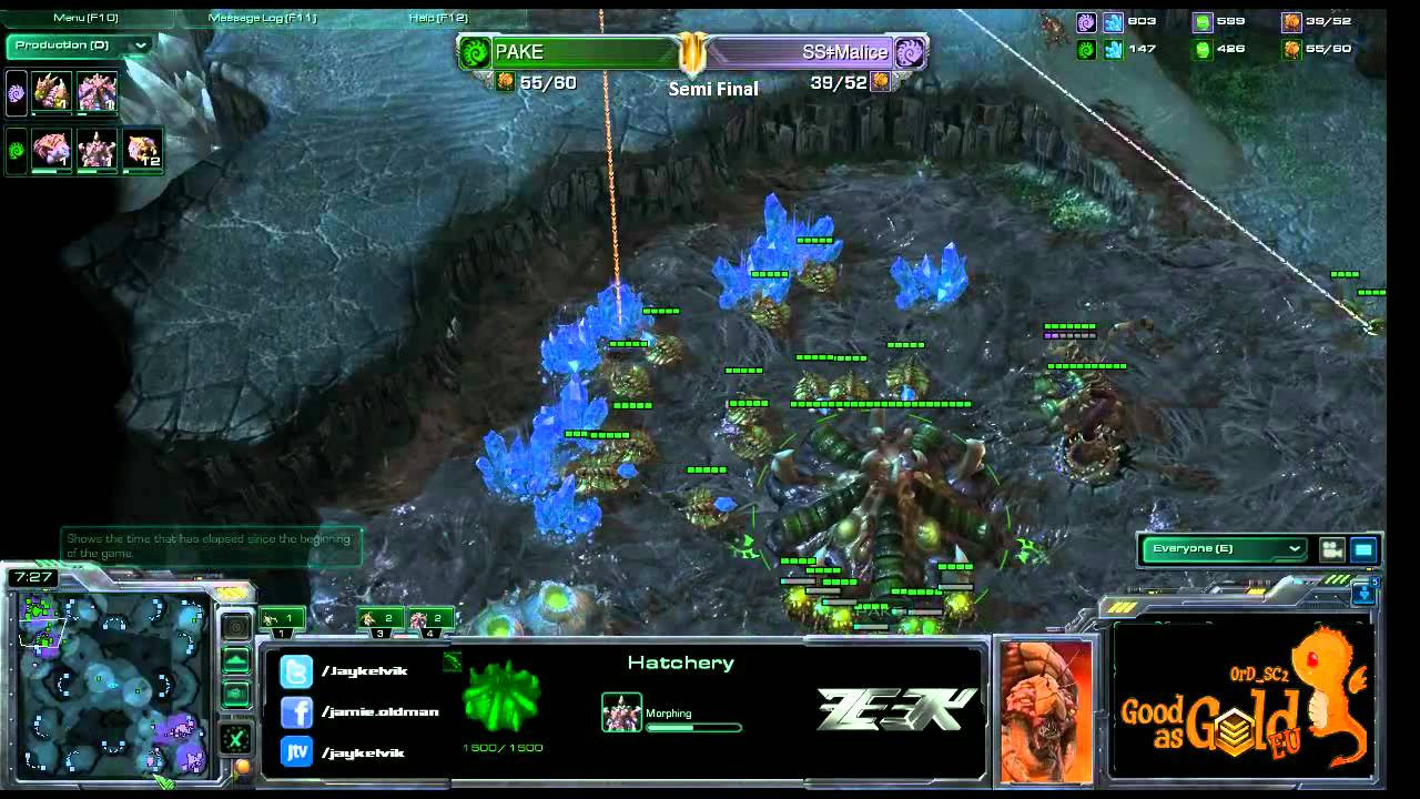New Good As Gold EU #26 - Round 5 Game 2 - PAKE ( Z ) VS SSǂMalice ( Z )
