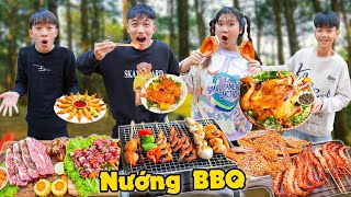 Bữa Tiệc Nướng BBQ Và Cắm Trại Cùng Các Thành Viên Trong Team | Anh Tóc Xoăn