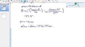SPH4U 5.5 Collisions in two dimensions: Glancing collisions