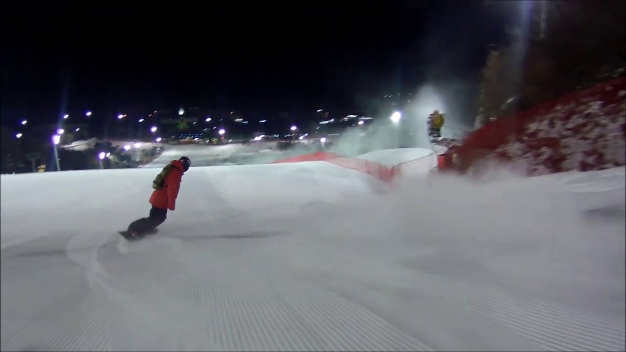 스노우보드 슬라이딩숏턴(SHORT RADIUS TURN)