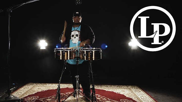 LP | Prestige 14" and 15" Bronze Timbales (LP1415-BZ)