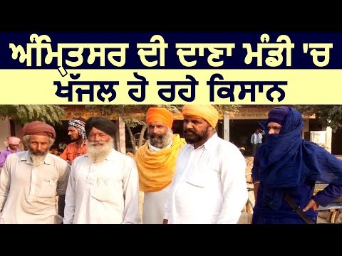 Amritsar की अनाज मंडी में परेशान हो रहे किसान, प्रशासन से की यह Appeal