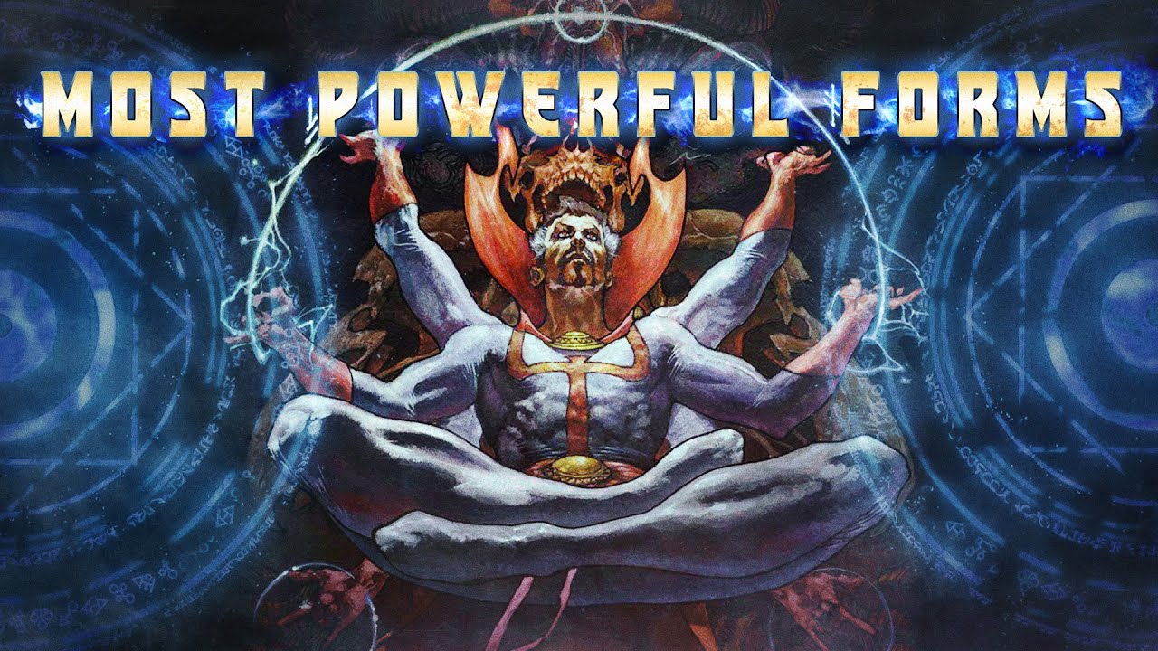 Forms of power. Black Priest Doctor Strange.