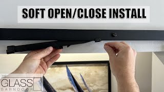 Soft Open / Soft Close Mechanism Installation for our Black Metal Framed Barn Doors screenshot 4