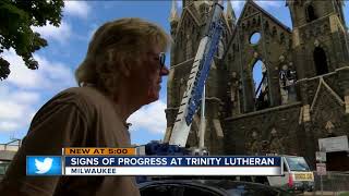 Historic organ removed from Trinity Lutheran Church [VIDEO]