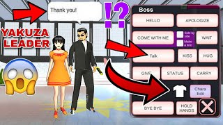 سر كيف تتحدث مع رئيس الياكوزا ساكوره سكول New secret! TALK TO Yakuza Leader Sakura School Simulator