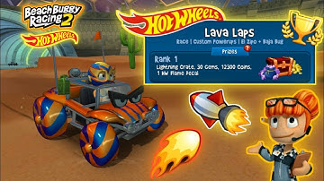 Lava Laps Challenge | Daily Challenge | Hotwheels event | El zipo+Baja Bug | BB RACING 2 GAMEPLAY