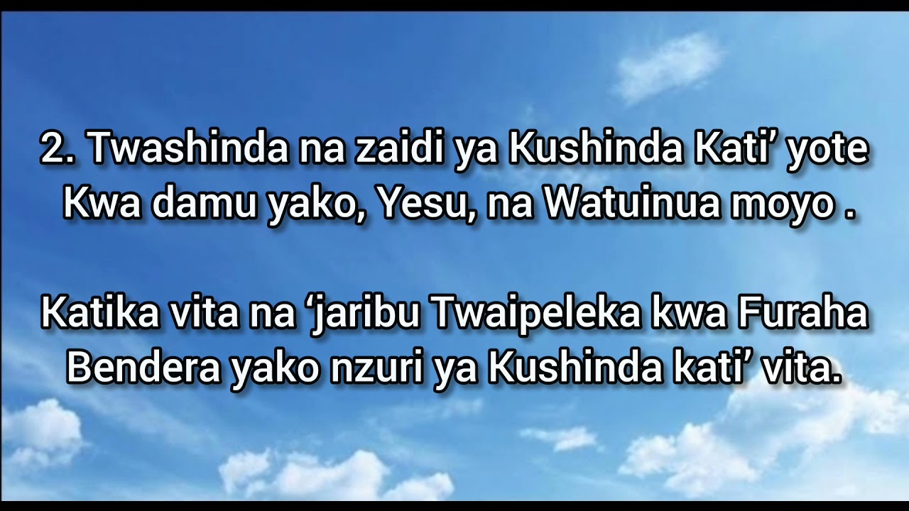 E’YESU mshindaji wa Golgotha