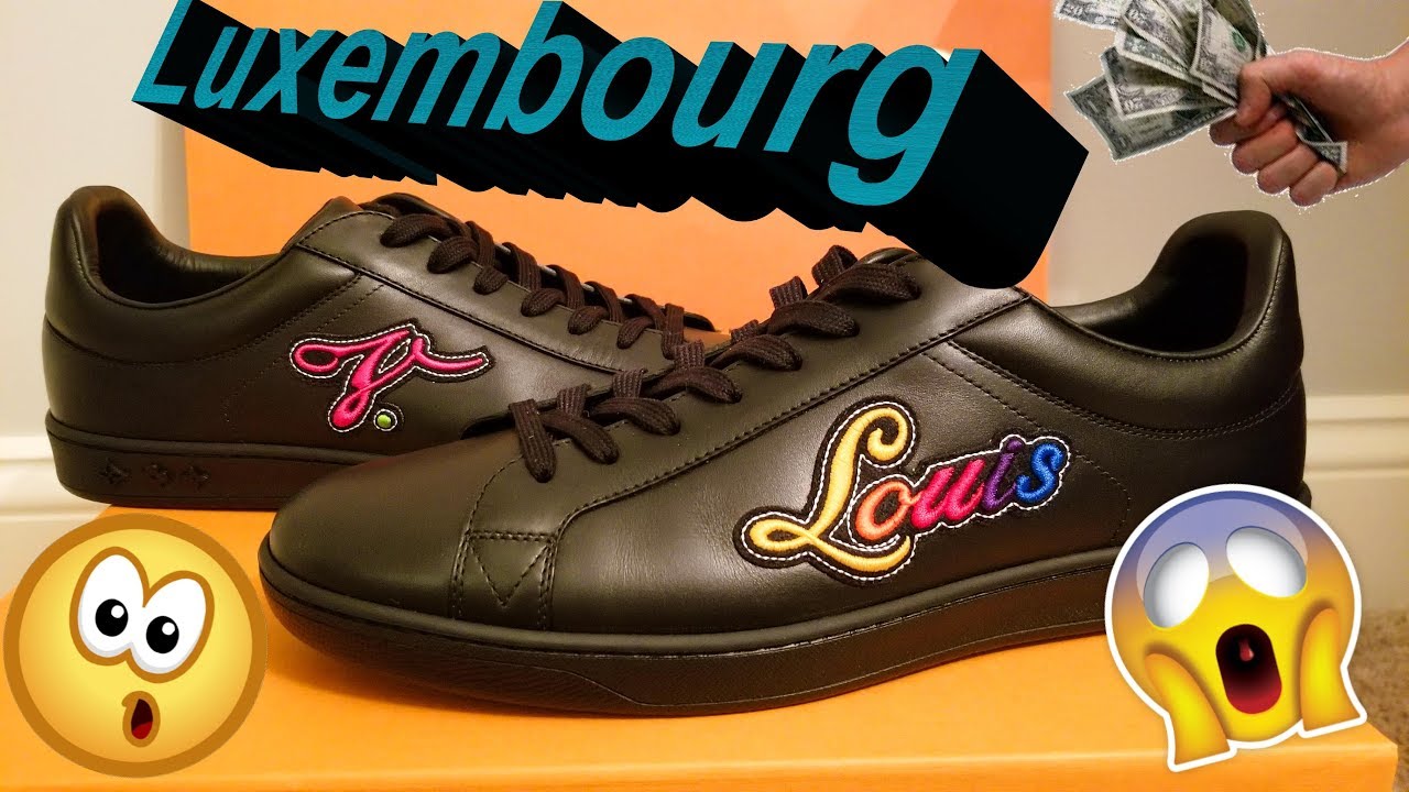 LOUIS VUITTON LUXEMBOURG SNEAKER! (Review) - YouTube