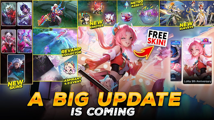 BIG UPDATE: FREE Lolita Skin, Revamped Dyrroth & Alice, Novaria Collector Optimized!