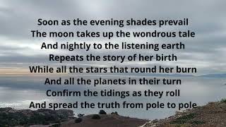 The Spacious Firmament On High- Hymns With Lyrics, Praise And Worship Songs