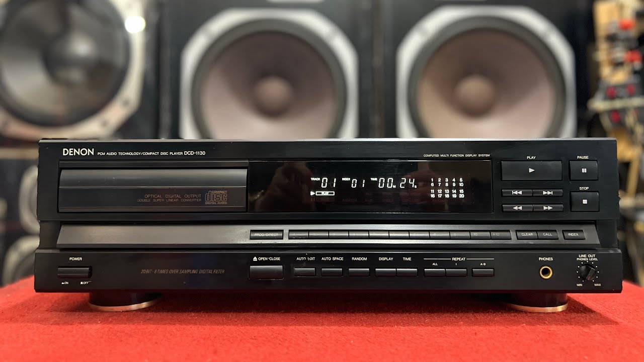 ĐÃ BÁN)ĐẦU CD DENON DCD-1130 MADE IN JAPAN CHẤT ÂM DÀY NGỌT TIẾNG