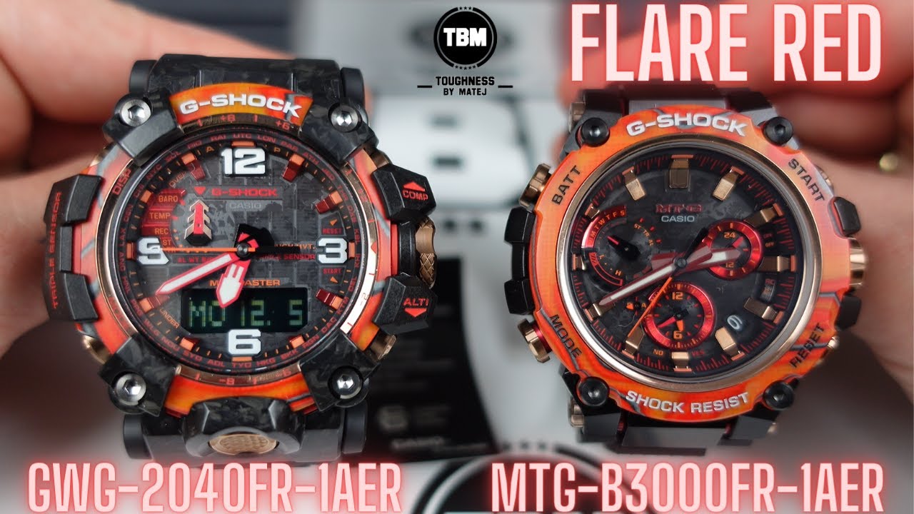 Flare Red GWG 2040FR 1AER and MTG B3000FR 1AER presentation