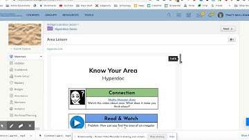 Embedding a Hyperdoc with Schoology Assignments