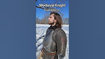 Medieval Knight: Expectation vs Reality #knight #medieval #armor #hema #history #memes