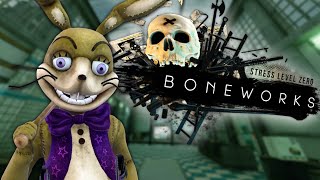 Playing through BONEWORKS VR with Glitchtrap LIVE!