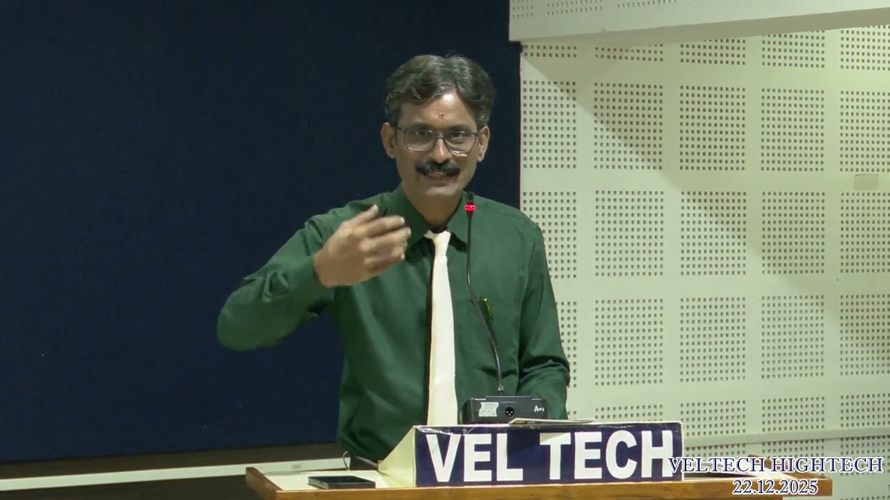 VELTECH HIGHTECH AICTE IDEA LAB WORKSHOP 22 12 2025