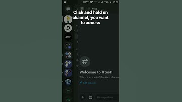 How to Open the Edit Channel Settings in Discord Mobile #roduz #discord #howto #how #edit #channel