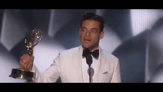 Rami Malek Wins Award For Best Actor In Drama Emmy 2016 Full Speech Hd