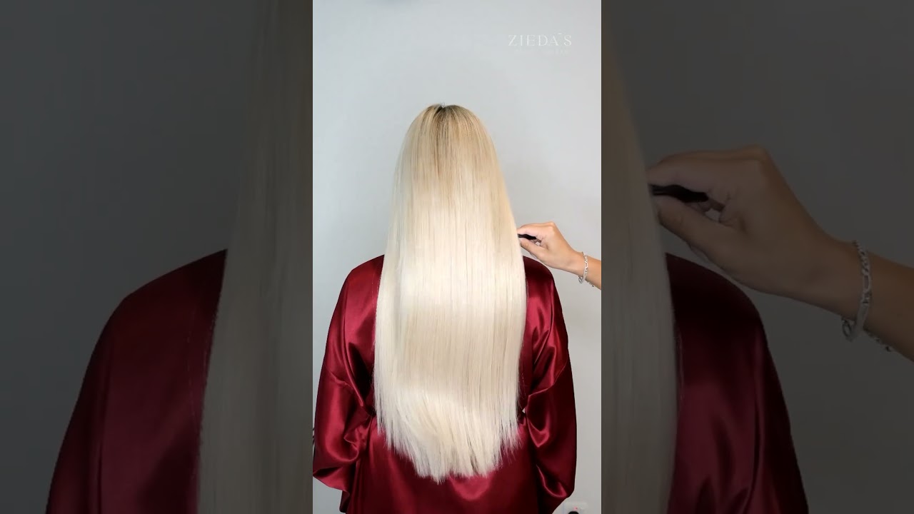 Our nano capsule hair extensions create the perfect blend for natural-looking results 