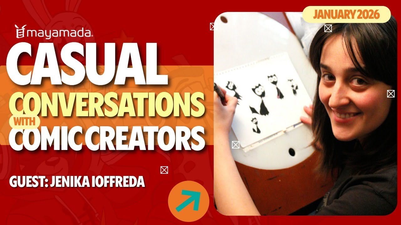 🎨 Casual Conversations With Comic Creators | The Secrets Behind The Craft | Jenika Ioffreda