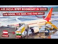 Brutally honest  air india economy from vienna to delhi on their boeing 7878 after tata takeover