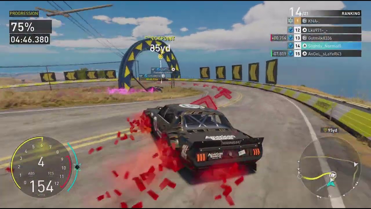 THE CREW MOTORFEST small mistake  at the end