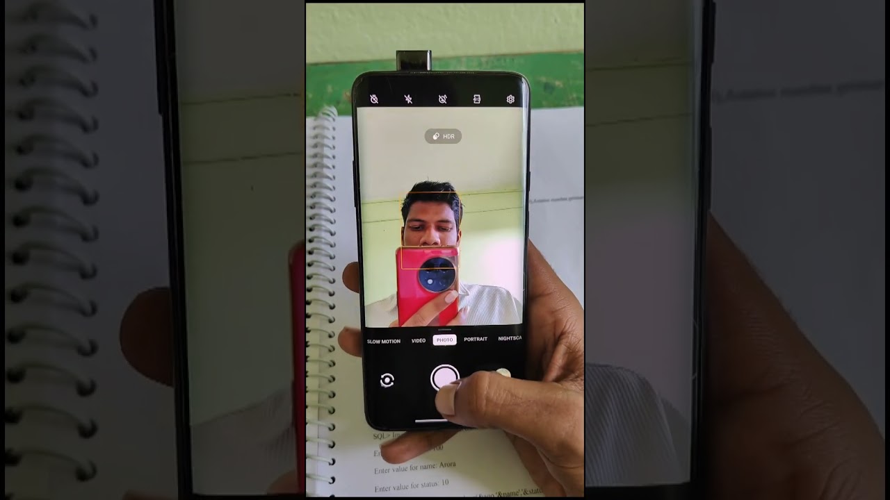 Oneplus 7T Pro Front Camera Test 📱🇮🇳™️ 