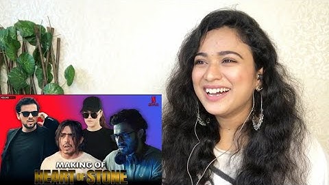 Making Of Heart Of Stone | Netflix - Round2hell Vlog | BTS | Reaction By Aafreen Shaikh