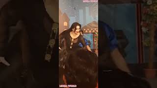 Asi Dowen Milpay Kalay Nida Ch Hot Mujra In Black Dress