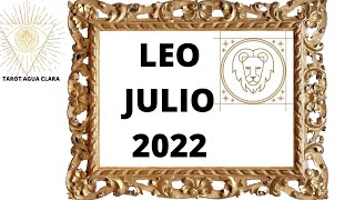 LEO julio 2022 horóscopo diario LEO hoy predicciones leo julio tarot leo  horóscopo mensual  ✨🌜🌝🌛✨