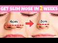 Make nose wings smaller slim down sharpen wide  fat nose no surgery