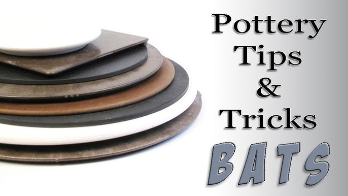 Pottery Wheel Bat System for Throwing Clay. Pin Holes for Standard Pottery  Wh