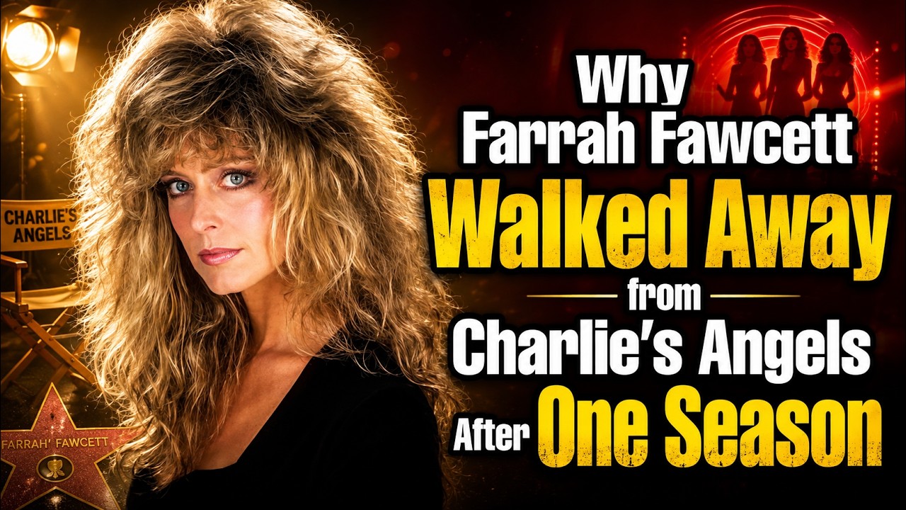 Why Farrah Fawcett Walked Away from Charlie’s Angels After One Season