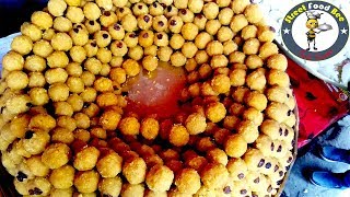 Special Laddu || motichoor ladoo|| besan ke laddu || street sweets around the world || মতিচুর লাডডু.