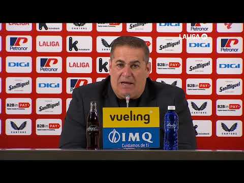 Rueda de prensa Athletic Club vs Granada CF