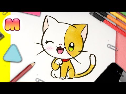 Vídeo: Com Dibuixar Un Gat Per A Un Nen