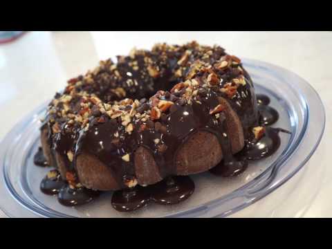 The Making of a Bundt Cake - Duncan Hines Triple Chocolate Decadent Cake Mix