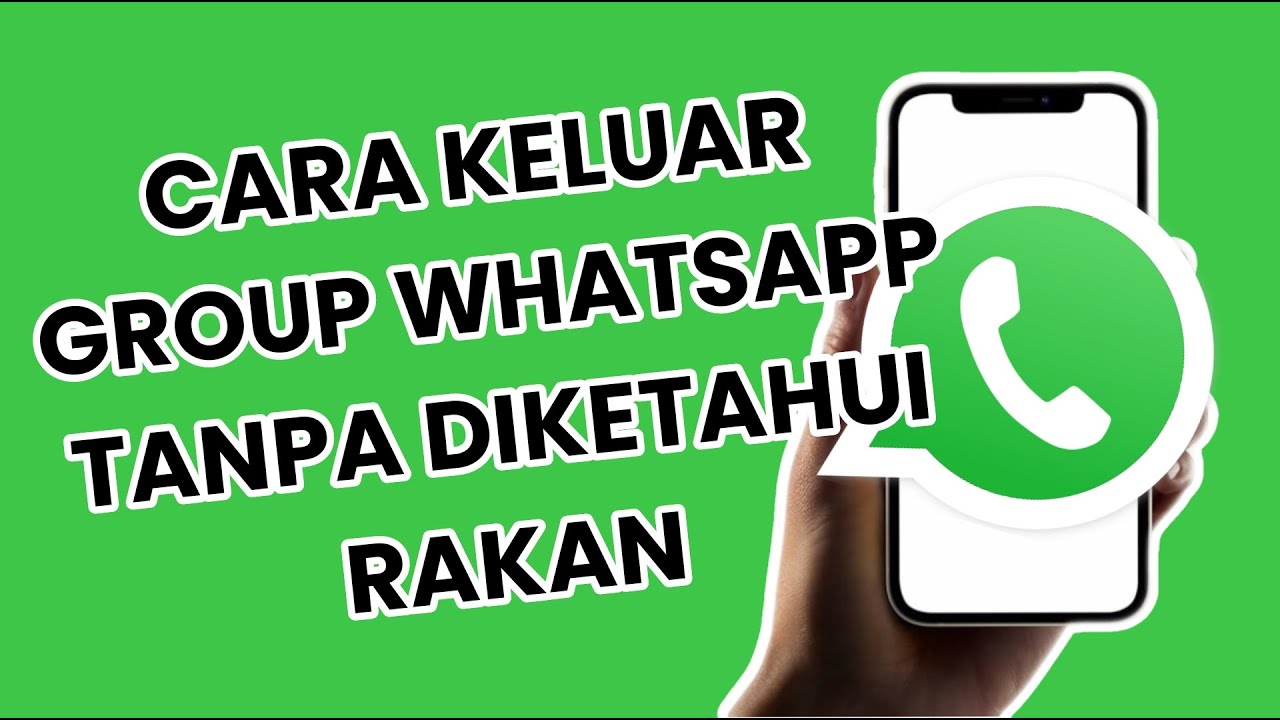 left grup whatsapp tanpa diketahui | HOW TO LEFT WHATSAPP GROUP WITHOUT ...