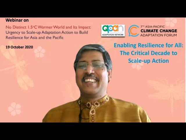 Opening: Virtual Dialogue Series for Enabling Resilience and Scaling-up Action on Climate Change...