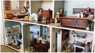 Barbie Dollhouse Tour | Huge Wooden Dollhouse Renovation