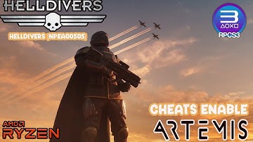 Unleashing Hell in RPCS3:  HELLDIVERS Gameplay with Artemis Cheats Unlocked