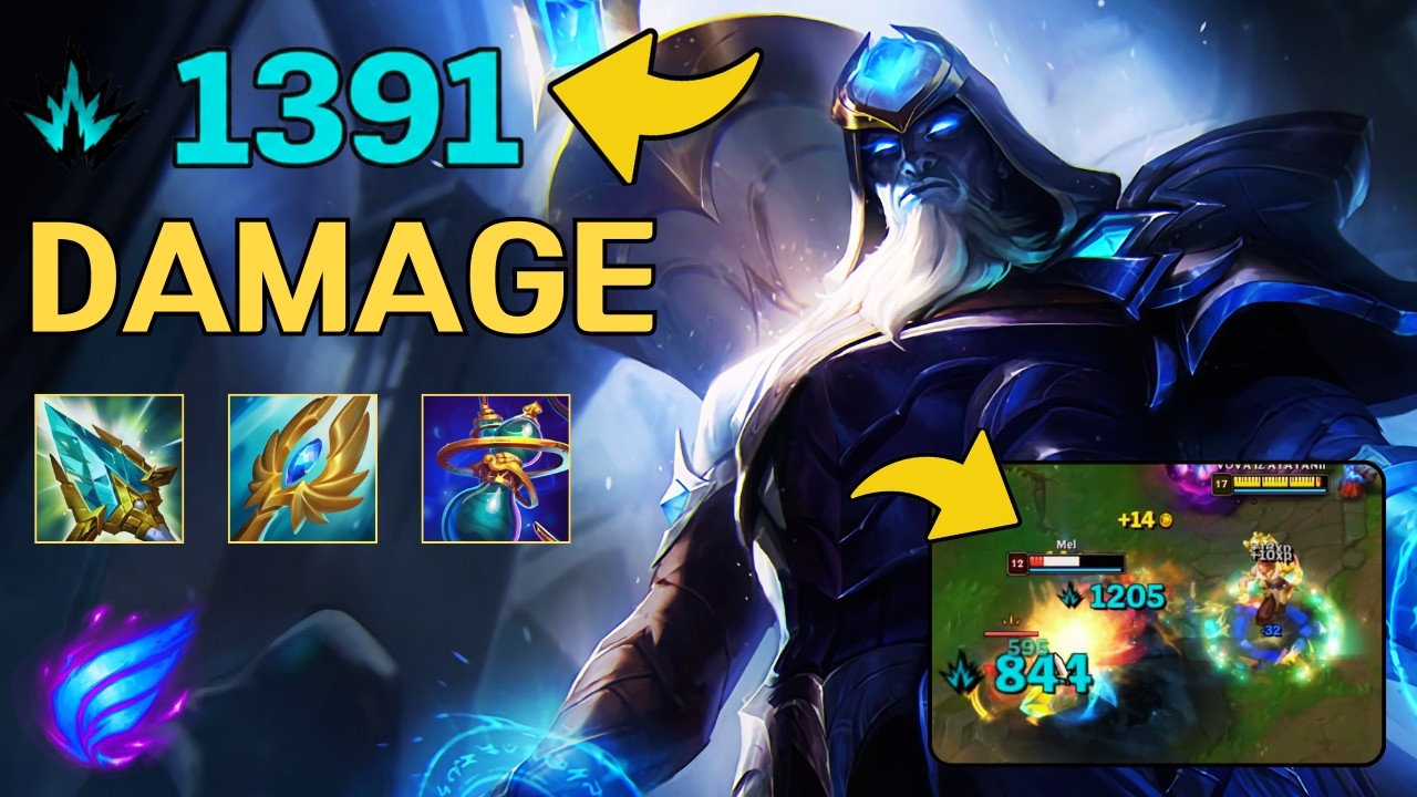 RYZE 1000+ DAMAGE I League Of Legends Montage I EUNE