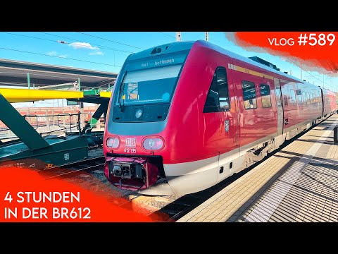 Fast 4 Stunden in der BR612 (Göttingen - Glauchau) | TripReport (1. Klasse) | Vlog 589