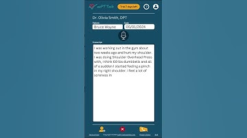 How ezPT Physical Therapy AI Documentation Works (Step 1): Session Recording and Transcription